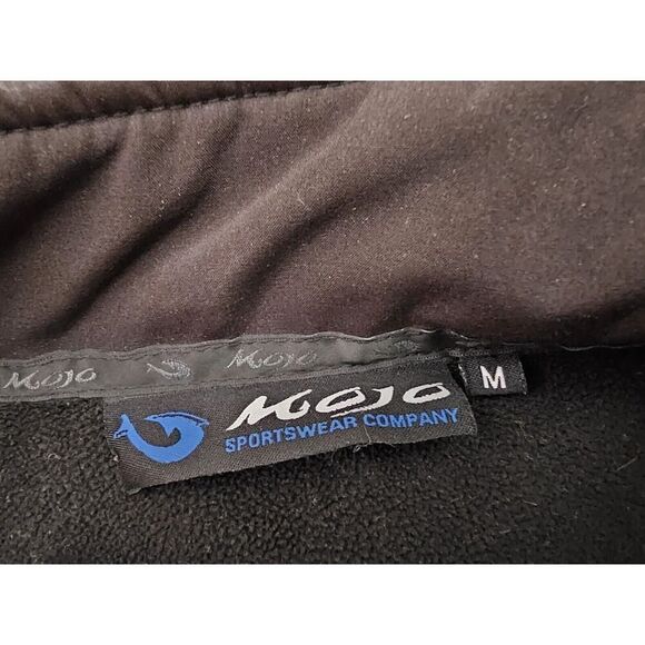 Mojo Sportswear Jacket Full Zip Softshell Size Medium - Picture 9 of 16